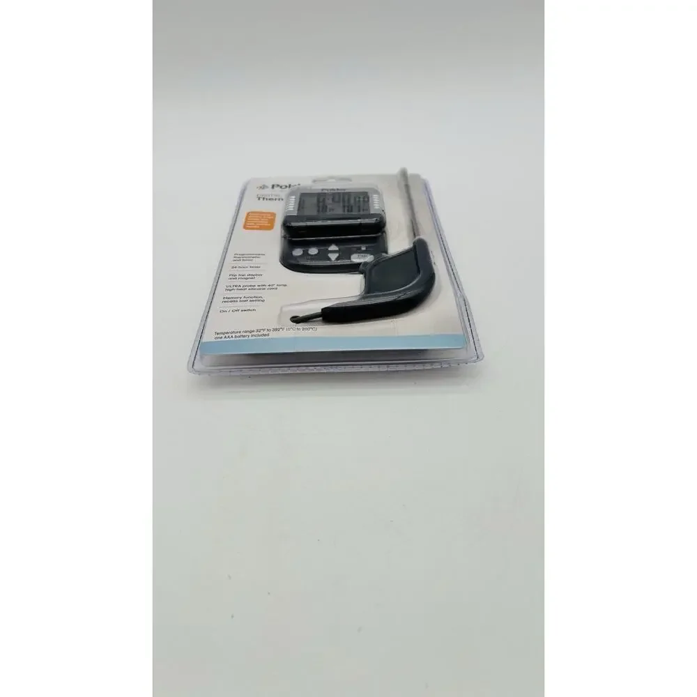 New Polder Digital In-Oven Thermometer & Timer THM-362-86 New Sealed